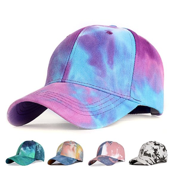 The Little Big Accessories - Tie-Dye Baseball Cap Men Women Cotton